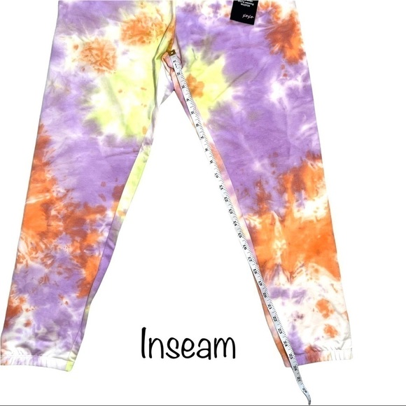 Wildfox Tie Dye Sherbet Baggy Beach Jogger Rory Pull On Sweatpants Size Mediun - Picture 12 of 16